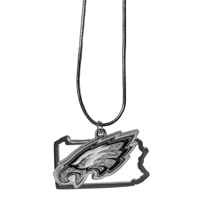 Collar con dije del estado de los Philadelphia Eagles