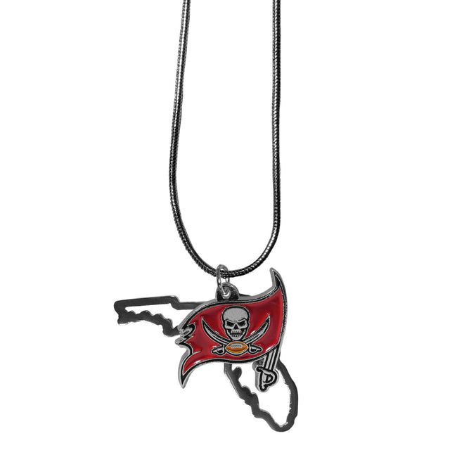 Collar con dije del estado de los Tampa Bay Buccaneers