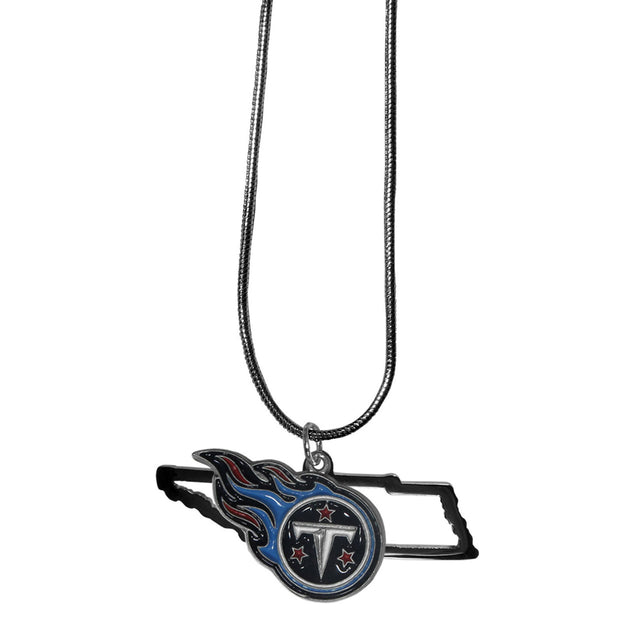 Collar con dije del estado de Tennessee Titans