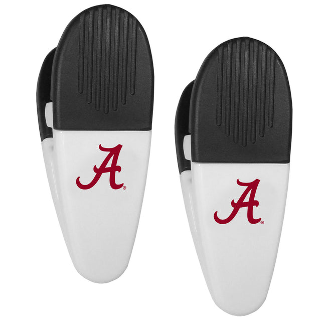 Paquete de 2 pinzas para patatas fritas Alabama Crimson Tide