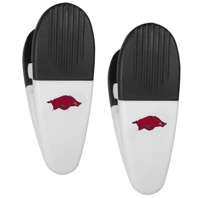 Arkansas Razorbacks Chip Clips 2 Pack