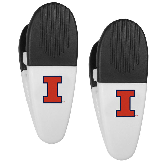 Illinois Fighting Illini Chip Clips 2 Pack