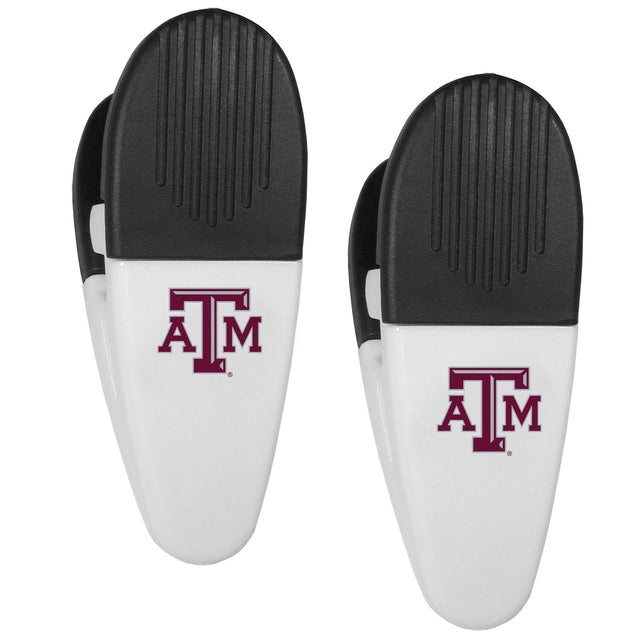 Paquete de 2 pinzas para patatas fritas de Texas A&amp;M Aggies