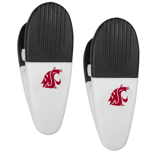 Paquete de 2 pinzas para patatas fritas de los Washington State Cougars