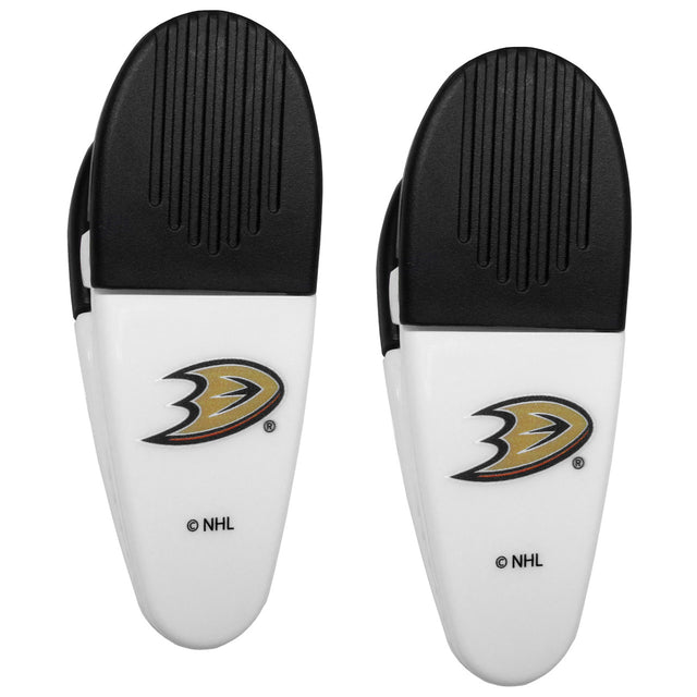 Paquete de 2 pinzas para patatas fritas de Anaheim Ducks