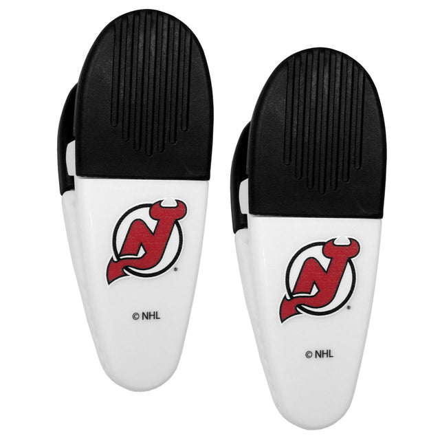 New Jersey Devils Chip Clips 2 Pack