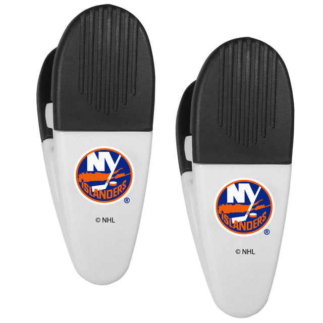 Paquete de 2 pinzas para patatas fritas de los New York Islanders