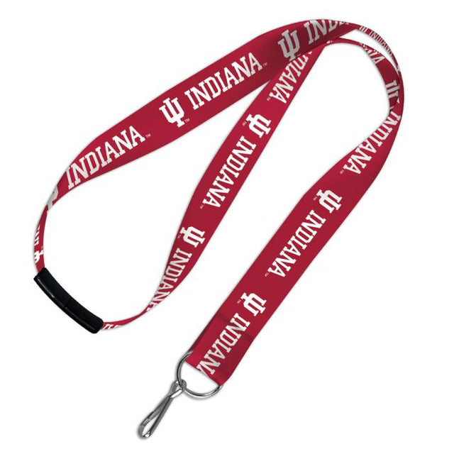 Cordones de los Indiana Hoosiers con cierre de seguridad de 1"