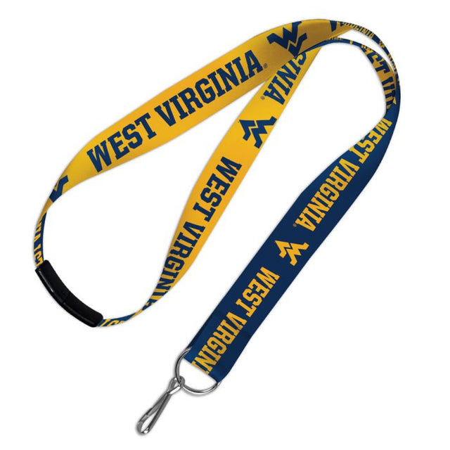 West Virginia Mountaineers Lanyards w/Breakaway 1"