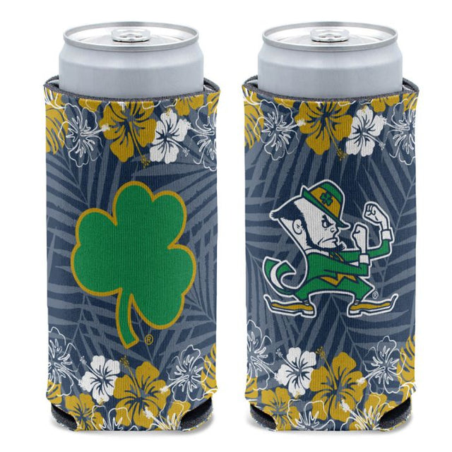 Enfriador de latas delgado de 12 oz de Notre Dame Fighting Irish