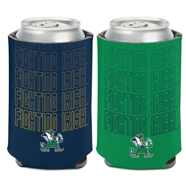 Notre Dame Fighting Irish Word Waterfall Can Cooler 12 oz.