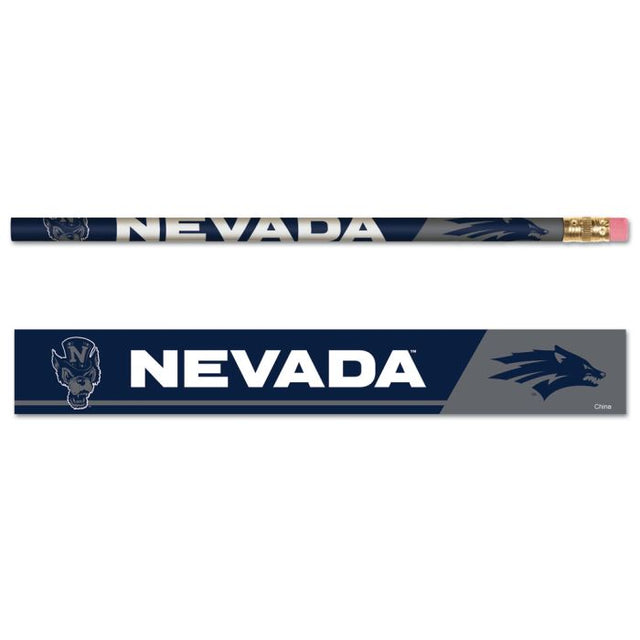 Nevada Wolf Pack Pencil 6-pack