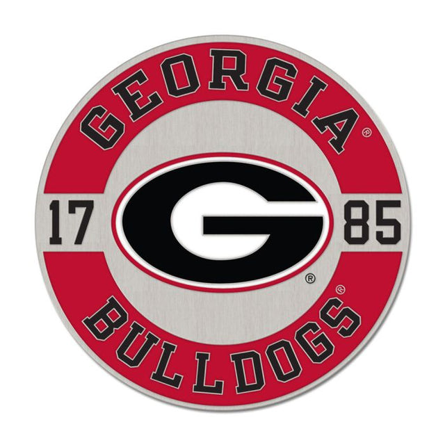 Georgia Bulldogs Collector Enamel Pin Jewelry Card