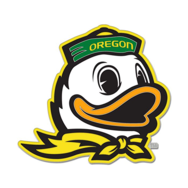 Oregon Ducks Mascot Collector Enamel Pin Jewelry Card