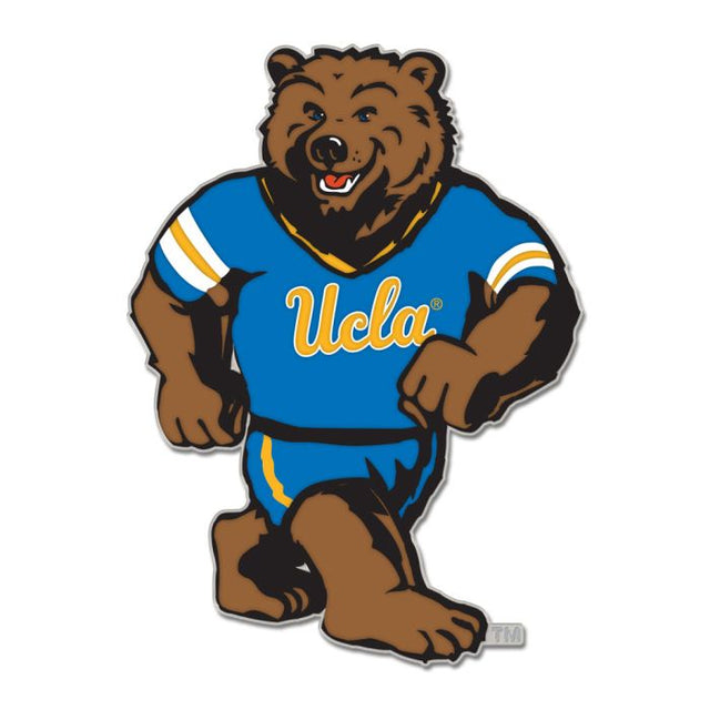 Tarjeta de joyería con pin esmaltado de colección de la mascota de los Bruins de UCLA