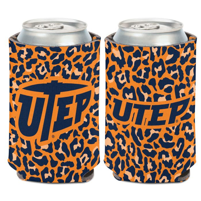 Enfriador de latas LEOPARD de UTEP Miners de 12 oz.