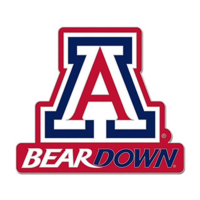 Arizona Wildcats SLOGAN Collector Enamel Pin Jewelry Card