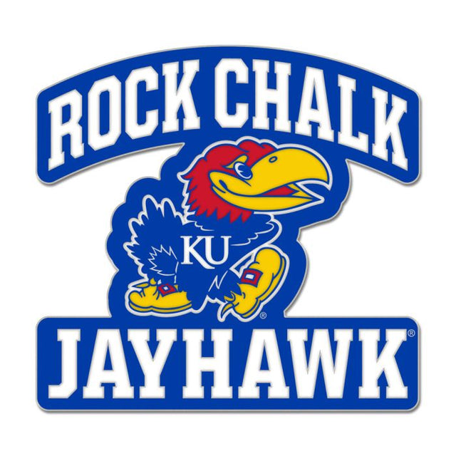 Kansas Jayhawks Collector Enamel Pin Jewelry Card