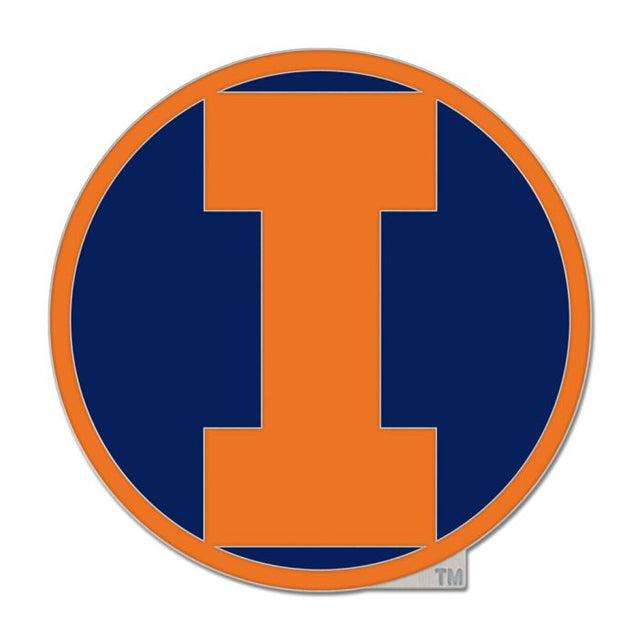 Illinois Fighting Illini /College Vault VAULT Collector Enamel Pin Jewelry Card