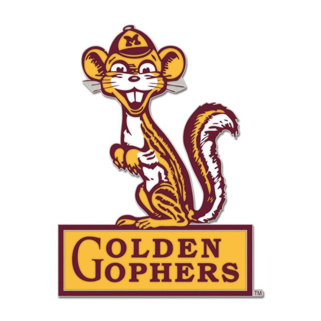 Minnesota Golden Gophers /College Vault VAULT Collector Enamel Pin Jewelry Card