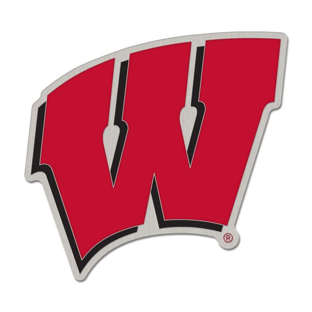 Wisconsin Badgers Collector Enamel Pin Jewelry Card