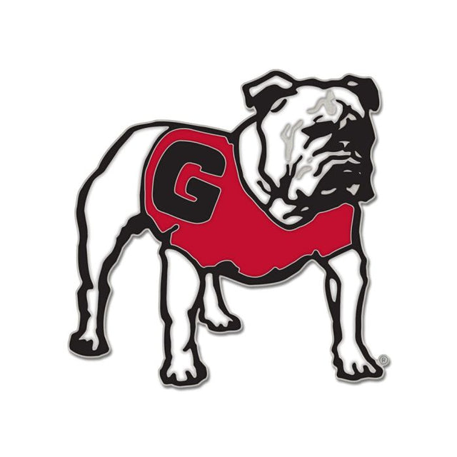 Georgia Bulldogs / Vintage Collegiate Collector Enamel Pin Jewelry Card