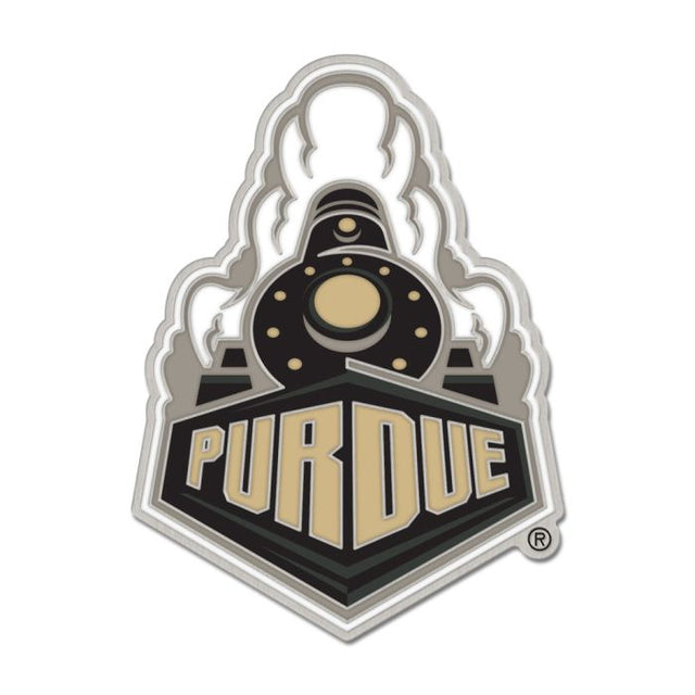 Tarjeta de joyería con pin de esmalte de colección de Purdue Boilermakers