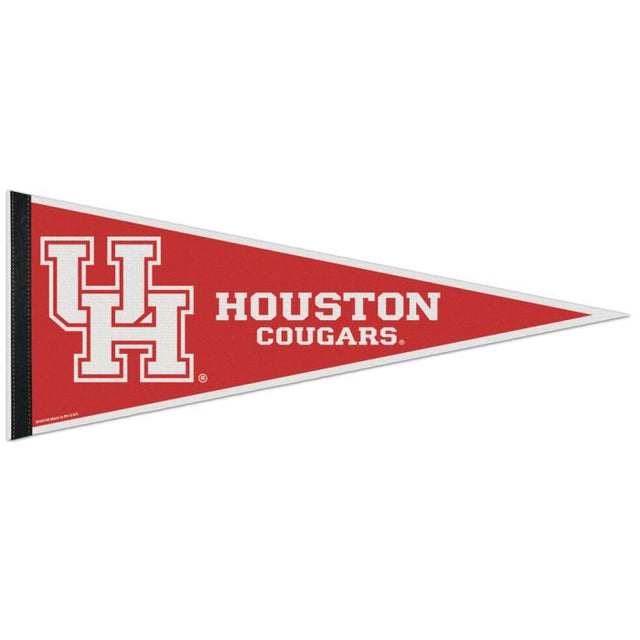 Banderín clásico de los Houston Cougars, en cartulina de 12" x 30"