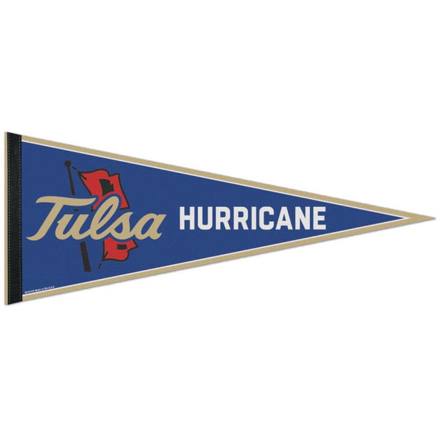 Banderín clásico de los Tulsa Golden Hurricanes, a granel, 12" x 30"