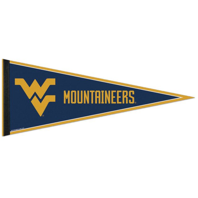 West Virginia Mountaineers Classic Pennant, bulk 12" x 30"