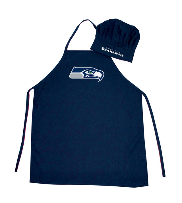 Conjunto de delantal y gorro de chef de los Seattle Seahawks