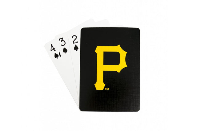 Naipes de los Piratas de Pittsburgh con placa de diamante