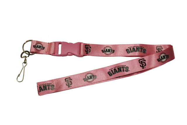 Cordón de los San Francisco Giants - Breakaway con llavero - Rosa