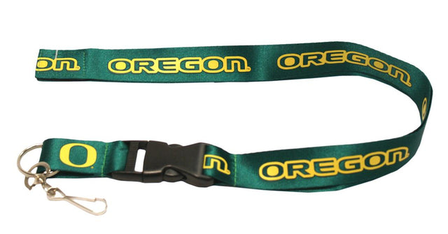 Oregon Ducks Lanyard - Breakaway with Key Ring