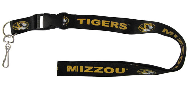 Missouri Tigers Lanyard - Breakaway with Key Ring