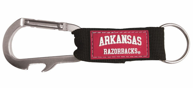 Llavero con mosquetón de los Arkansas Razorbacks