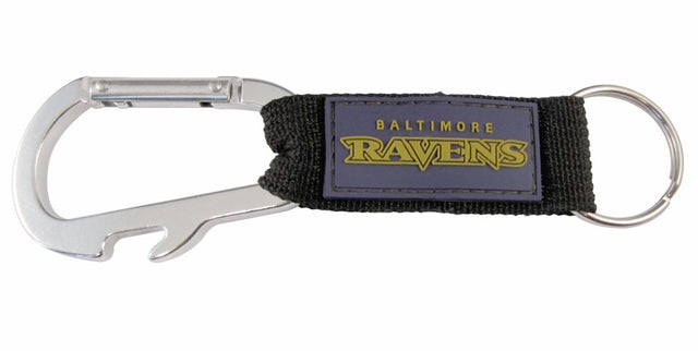 Llavero con mosquetón de los Baltimore Ravens