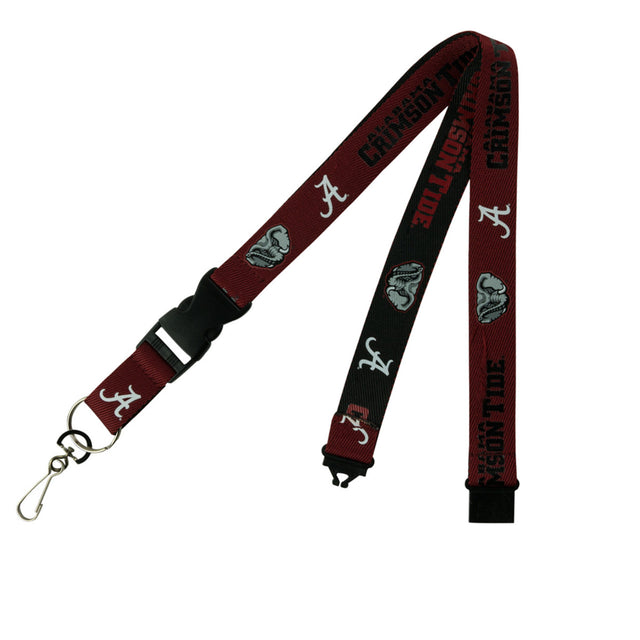 Alabama Crimson Tide Lanyard - Two-Tone