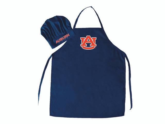 Conjunto de delantal y gorro de chef de Auburn Tigers