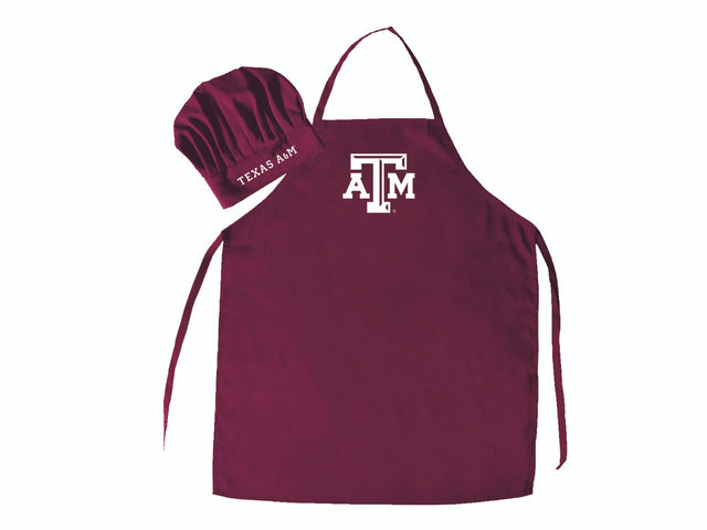 德克萨斯 A&amp;M Aggies 围裙和厨师帽套装