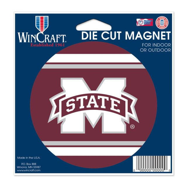 Mississippi State Bulldogs Die Cut Magnet 4.5" x 6"