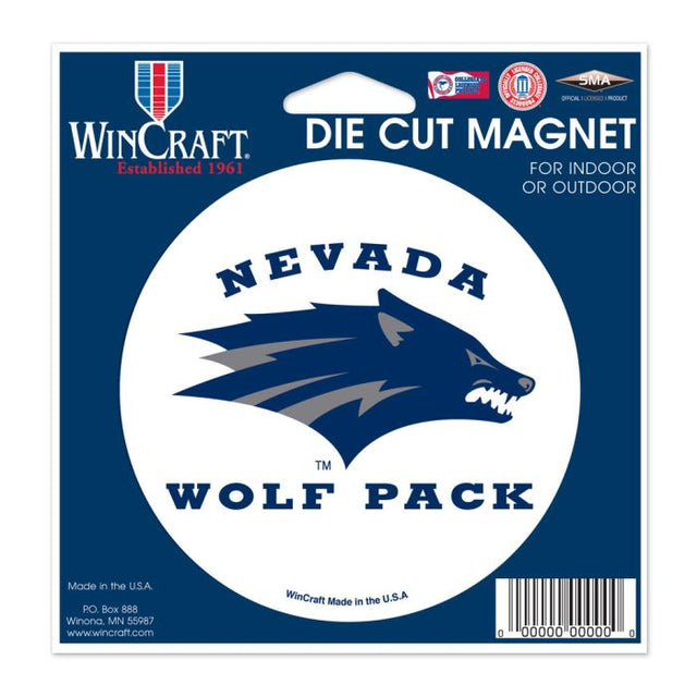 Nevada Wolf Pack Die Cut Magnet 4.5" x 6"