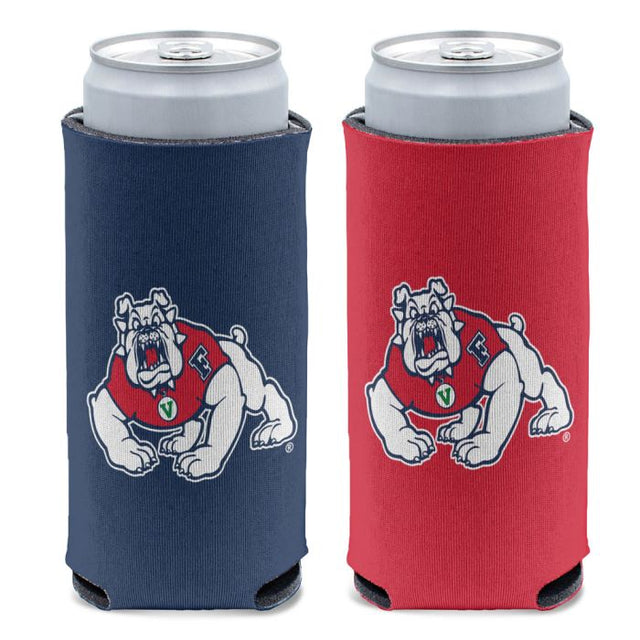 Enfriador de lata delgada de 12 oz de Fresno State Bulldogs