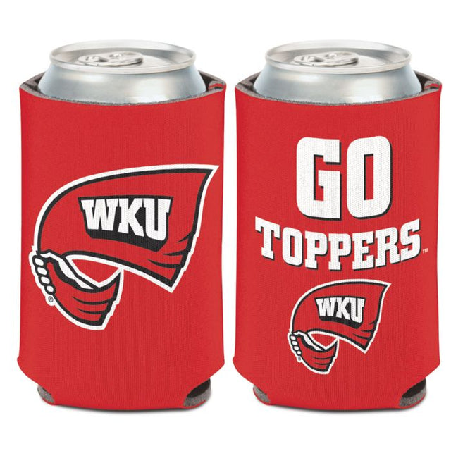 Enfriador de latas SLOGAN de Western Kentucky Hilltoppers de 12 oz.