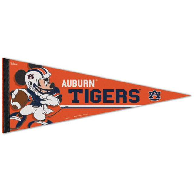 Banderín premium de Auburn Tigers / Disney de 12" x 30"