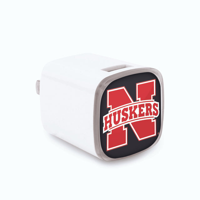 Cargador de pared de los Nebraska Cornhuskers CO