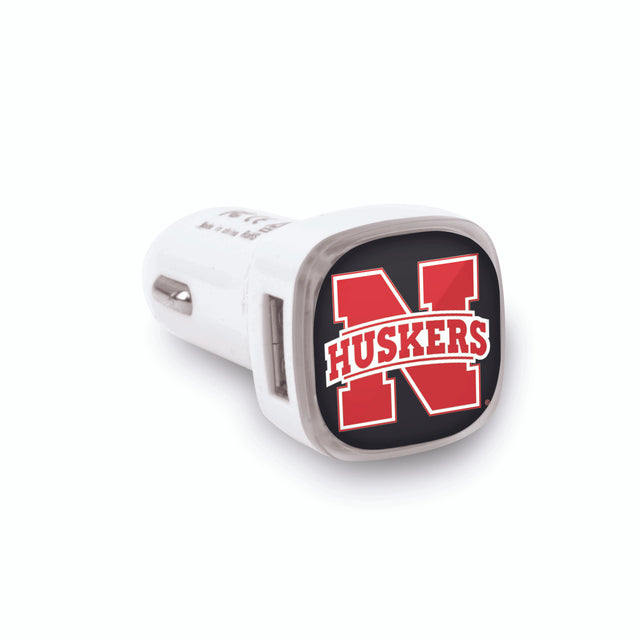 Cargador de coche de los Nebraska Cornhuskers CO