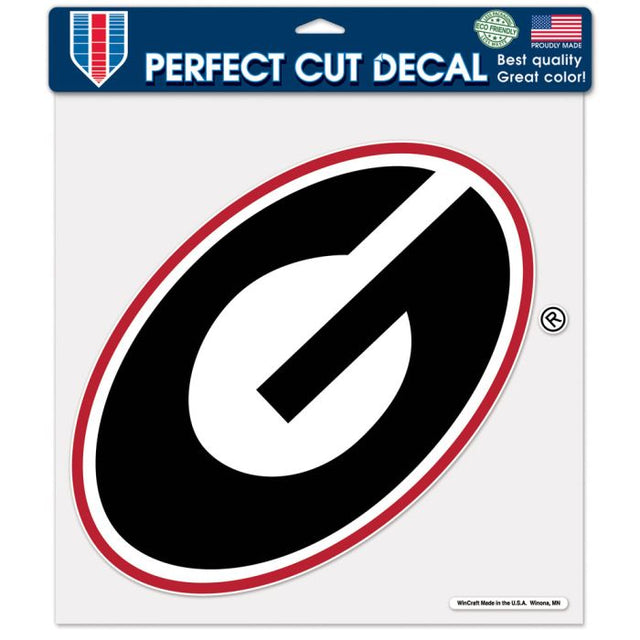 Georgia Bulldogs Perfect Cut Color Decal 12" x 12"