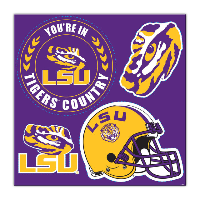 LSU Tigers 磁铁套件 4 件 CO