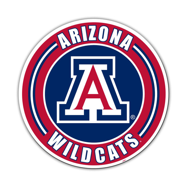 Imán para auto de 12" con diseño de los Arizona Wildcats